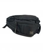 PORTERポーター）の古着「ウエストバッグ」｜ブラック