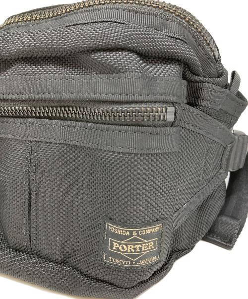 PORTER（ポーター）PORTER (ポーター) ウエストバッグ ブラックの古着・服飾アイテム