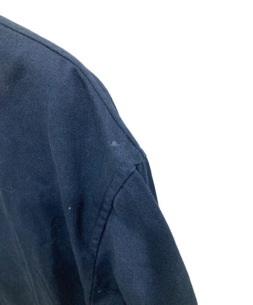 COMME des GARCONS SHIRT（コムデギャルソンシャツ）COMME des GARCONS SHIRT (コムデギャルソンシャツ) コットンジップブルゾン ネイビー サイズ:Mの古着・服飾アイテム