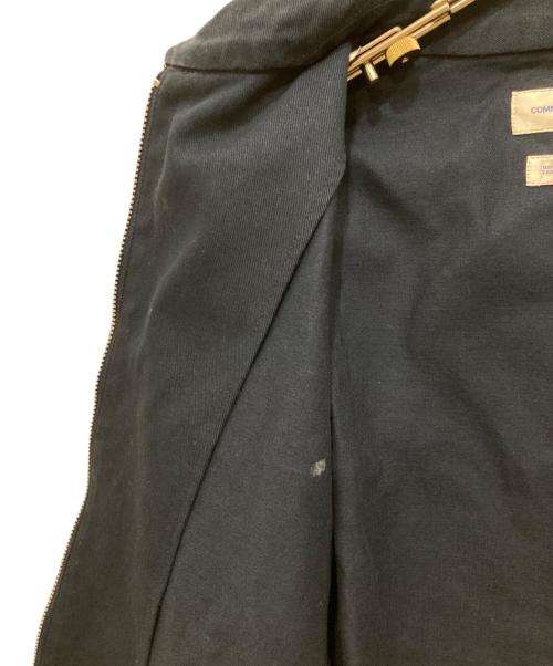 COMME des GARCONS SHIRT（コムデギャルソンシャツ）COMME des GARCONS SHIRT (コムデギャルソンシャツ) コットンジップブルゾン ネイビー サイズ:Mの古着・服飾アイテム