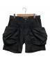 TROVE（トローヴ）の古着「BIG POCKET SHORTS」｜ブラック