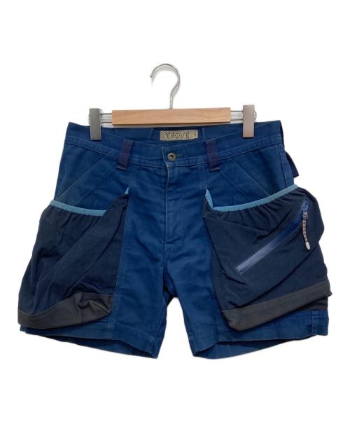 TROVE（トローヴ）TROVE (トローヴ) BIG POCKET SHORTS ブルー サイズ:SIZE3の古着・服飾アイテム