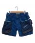 TROVE（トローヴ）の古着「BIG POCKET SHORTS」｜ブルー