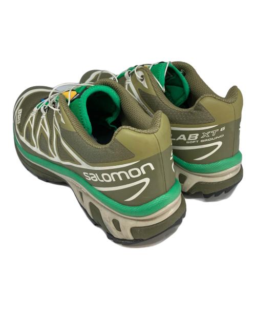 SALOMON（サロモン）SALOMON (サロモン) ローカットスニーカー カーキ サイズ:27.5の古着・服飾アイテム