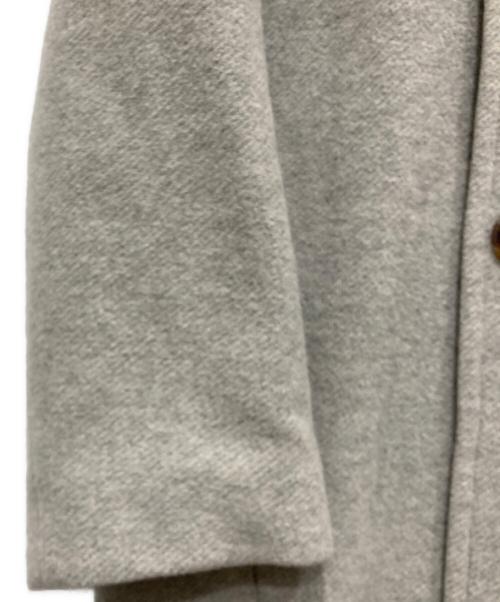GALERIE VIE（ギャルリーヴィー）GALERIE VIE (ギャルリーヴィー) フーデッドカシミヤウールコート グレー サイズ:36の古着・服飾アイテム
