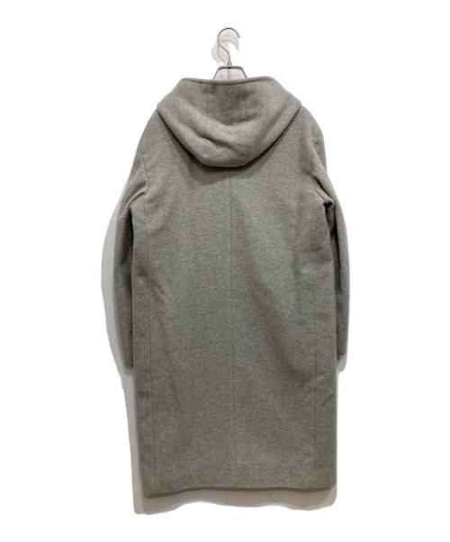 GALERIE VIE（ギャルリーヴィー）GALERIE VIE (ギャルリーヴィー) フーデッドカシミヤウールコート グレー サイズ:36の古着・服飾アイテム