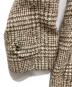 中古・古着 Burberry's (バーバリーズ) ウールアルパカチェックコート ベージュ サイズ:11AB3：14000円