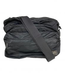 PORTER（ポーター）の古着「フレームショルダーバッグ」｜ブラック