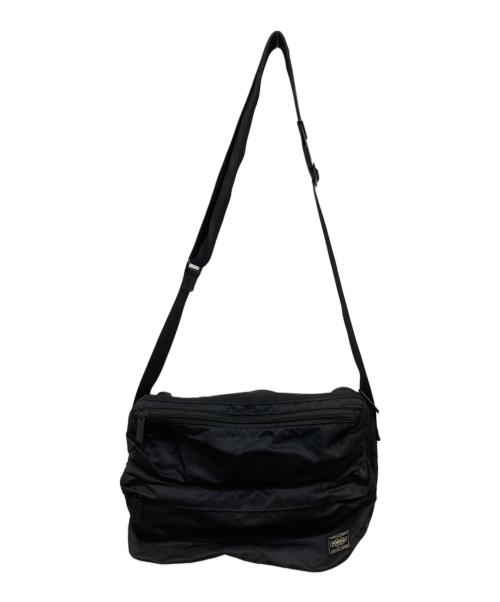 PORTER（ポーター）PORTER (ポーター) フレームショルダーバッグ ブラックの古着・服飾アイテム