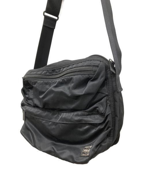 PORTER（ポーター）PORTER (ポーター) フレームショルダーバッグ ブラックの古着・服飾アイテム