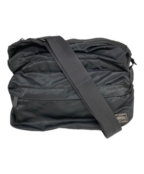PORTER（ポーター）PORTER (ポーター) フレームショルダーバッグ ブラックの古着・服飾アイテム