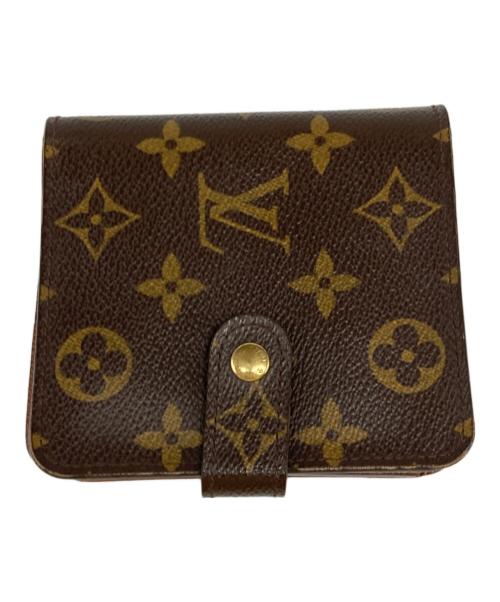 LOUIS VUITTON（ルイ ヴィトン）LOUIS VUITTON (ルイ ヴィトン) コンパクトジップ ブラウンの古着・服飾アイテム