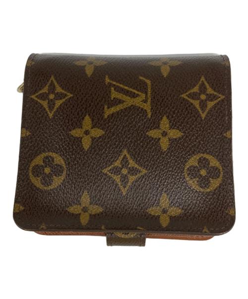 LOUIS VUITTON（ルイ ヴィトン）LOUIS VUITTON (ルイ ヴィトン) コンパクトジップ ブラウンの古着・服飾アイテム