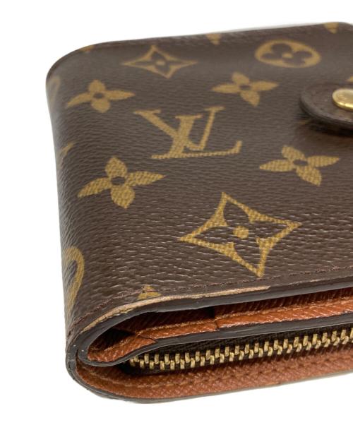 LOUIS VUITTON（ルイ ヴィトン）LOUIS VUITTON (ルイ ヴィトン) コンパクトジップ ブラウンの古着・服飾アイテム
