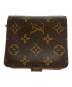 LOUIS VUITTON (ルイ ヴィトン) コンパクトジップ ブラウン：16000円