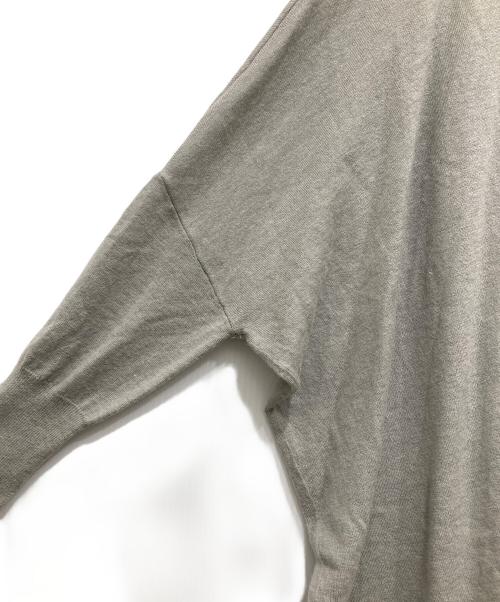 mizuiro-ind（ミズイロインド）mizuiro-ind (ミズイロインド) ニットワンピース グレー サイズ:表記なしの古着・服飾アイテム