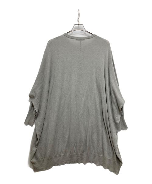 mizuiro-ind（ミズイロインド）mizuiro-ind (ミズイロインド) ニットワンピース グレー サイズ:表記なしの古着・服飾アイテム