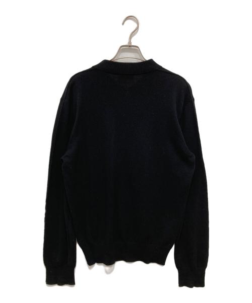 HERMES（エルメス）HERMES (エルメス) カシミヤニット ブラック サイズ:Sの古着・服飾アイテム