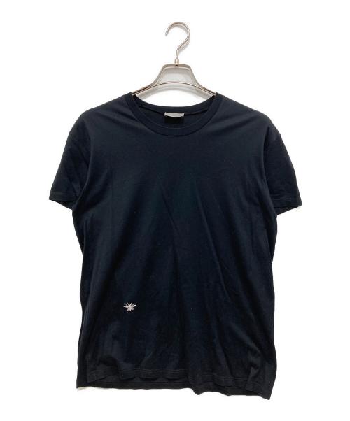 DIOR HOMME（ディオール オム）Dior Homme (ディオール オム) フロントBee刺繍Tシャツ ブラック サイズ:Lの古着・服飾アイテム