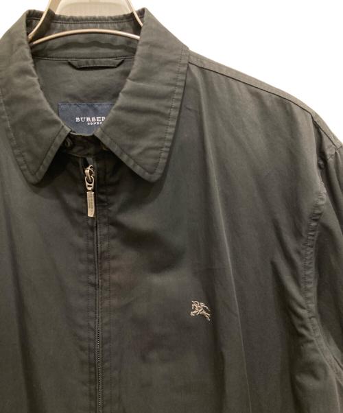 BURBERRY LONDON（バーバリーロンドン）BURBERRY LONDON (バーバリーロンドン) スイングトップ ブラック サイズ:Mの古着・服飾アイテム