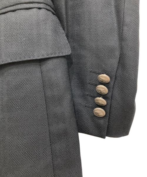 BURBERRY LONDON（バーバリーロンドン）BURBERRY LONDON (バーバリーロンドン) ウールシルク3Bジャケット ブラック サイズ:A4の古着・服飾アイテム