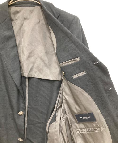 BURBERRY LONDON（バーバリーロンドン）BURBERRY LONDON (バーバリーロンドン) ウールシルク3Bジャケット ブラック サイズ:A4の古着・服飾アイテム