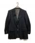 BURBERRY LONDON（バーバリーロンドン）の古着「ウールシルク3Bジャケット」｜ブラック