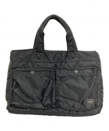 PORTER（ポーター）の古着「トートバッグ」｜ブラック