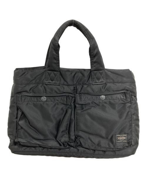 PORTER（ポーター）PORTER (ポーター) トートバッグ ブラックの古着・服飾アイテム