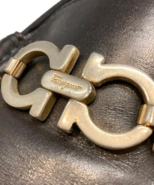 Salvatore Ferragamo（サルヴァトーレ フェラガモ）Salvatore Ferragamo (サルヴァトーレ フェラガモ) ローファー ブラック サイズ:５C（22.5）の古着・服飾アイテム