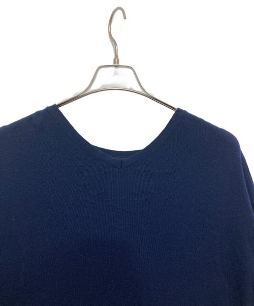 mizuiro-ind（ミズイロインド）mizuiro-ind (ミズイロインド) ニットワンピース ネイビー サイズ:表記なしの古着・服飾アイテム