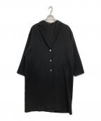 mizuiro-indミズイロインド）の古着「ワイドテーラードコート」｜ブラック