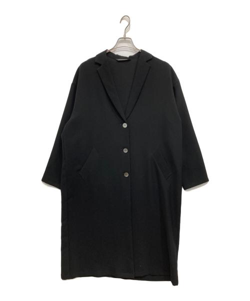 mizuiro-ind（ミズイロインド）mizuiro-ind (ミズイロインド) ワイドテーラードコート ブラック サイズ:Fの古着・服飾アイテム