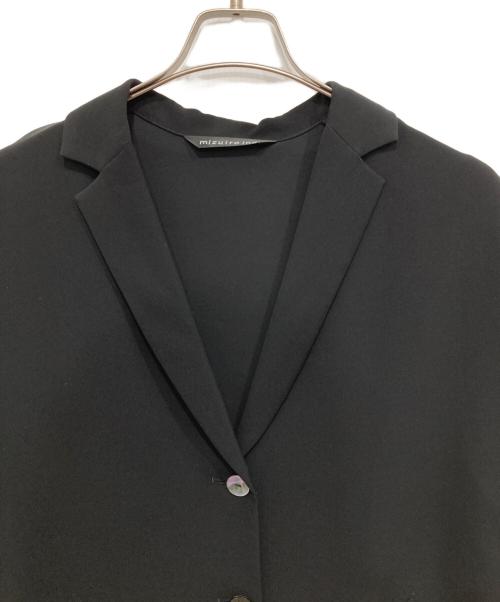 mizuiro-ind（ミズイロインド）mizuiro-ind (ミズイロインド) ワイドテーラードコート ブラック サイズ:Fの古着・服飾アイテム