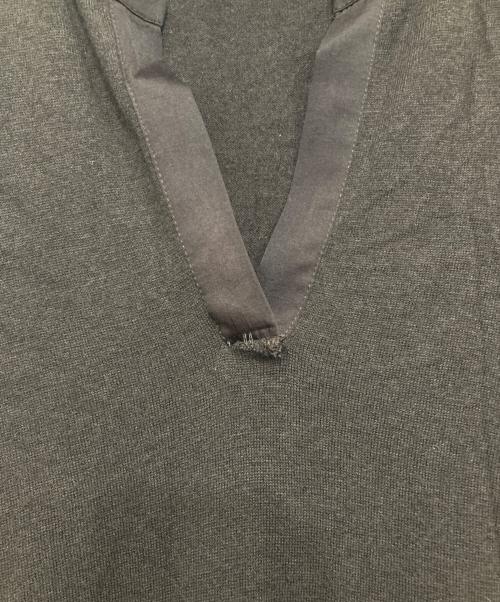 mizuiro-ind（ミズイロインド）mizuiro-ind (ミズイロインド) ニットワンピース ブラウン サイズ:表記なしの古着・服飾アイテム