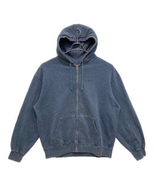 SUPREME（シュプリーム）Supreme (シュプリーム) Overdyed Small Box Zip Up Hooded ネイビー サイズ:Lの古着・服飾アイテム