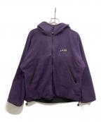 ALTUSアルタス）の古着「リバーシブルフリースジャケット」｜ブラック×パープル