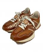 NEW BALANCE×FRANK MULLERニューバランス×フランクミュラー）の古着「ローカットスニーカー」｜ブラウン×ベージュ