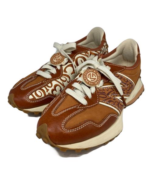 NEW BALANCE（ニューバランス）NEW BALANCE (ニューバランス) Frank Muller (フランクミュラー) ローカットスニーカー ブラウン×ベージュ サイズ:24.5の古着・服飾アイテム