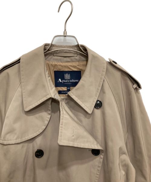 Aquascutum（アクアスキュータム）Aquascutum (アクアスキュータム) トレンチコート カーキ サイズ:40Rの古着・服飾アイテム