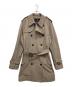 Aquascutum（アクアスキュータム）の古着「トレンチコート」｜カーキ