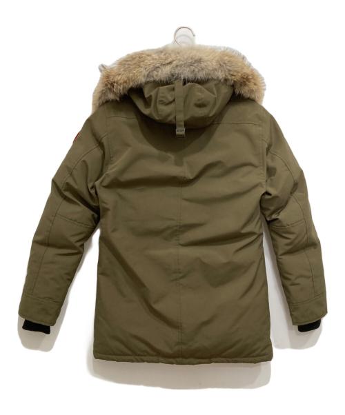 CANADA GOOSE（カナダグース）CANADA GOOSE (カナダグース) ジャスパー パーカ ミリタリーグリーン サイズ:XSの古着・服飾アイテム