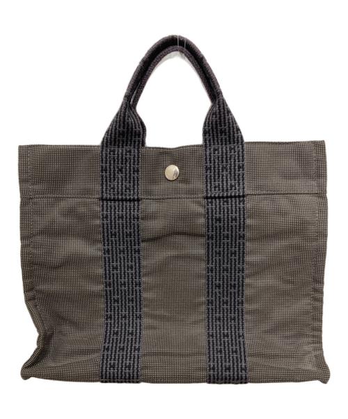 HERMES（エルメス）HERMES (エルメス) フルートゥPM ハンドバッグバッグ グレーの古着・服飾アイテム