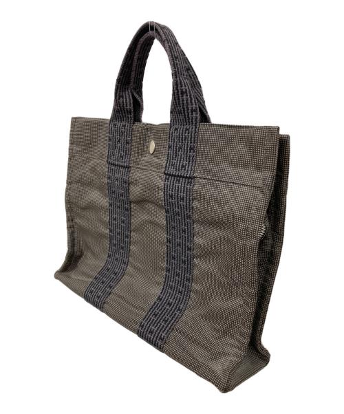 HERMES（エルメス）HERMES (エルメス) フルートゥPM ハンドバッグバッグ グレーの古着・服飾アイテム