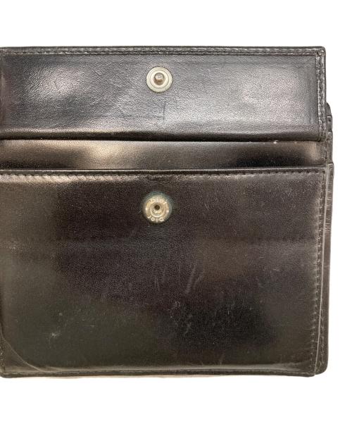 DIOR HOMME（ディオール オム）Dior Homme (ディオール オム) 千鳥格子柄2つ折り財布 ホワイト×ブラックの古着・服飾アイテム