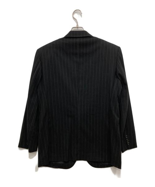 BURBERRY LONDON（バーバリーロンドン）BURBERRY LONDON (バーバリーロンドン) ウールストライプセットアップスーツ ブラック サイズ:AB4の古着・服飾アイテム