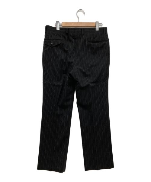 BURBERRY LONDON（バーバリーロンドン）BURBERRY LONDON (バーバリーロンドン) ウールストライプセットアップスーツ ブラック サイズ:AB4の古着・服飾アイテム