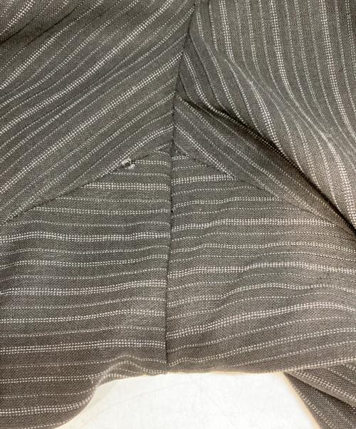 BURBERRY LONDON（バーバリーロンドン）BURBERRY LONDON (バーバリーロンドン) ウールストライプセットアップスーツ ブラック サイズ:AB4の古着・服飾アイテム