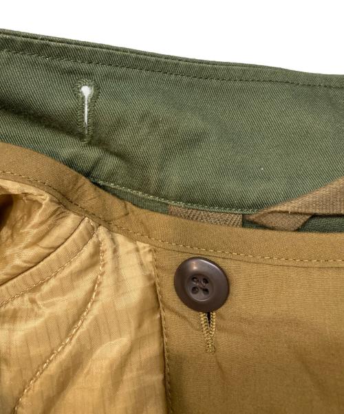 Adam et Rope（アダム エ ロペ）Adam et Rope (アダム エ ロペ) M-65 ビッグシルエット モッズコート カーキ サイズ:Sの古着・服飾アイテム