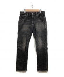 NEIGHBORHOOD（ネイバーフッド）の古着「WASHED DENIM DP MID PANTS」｜ブラック